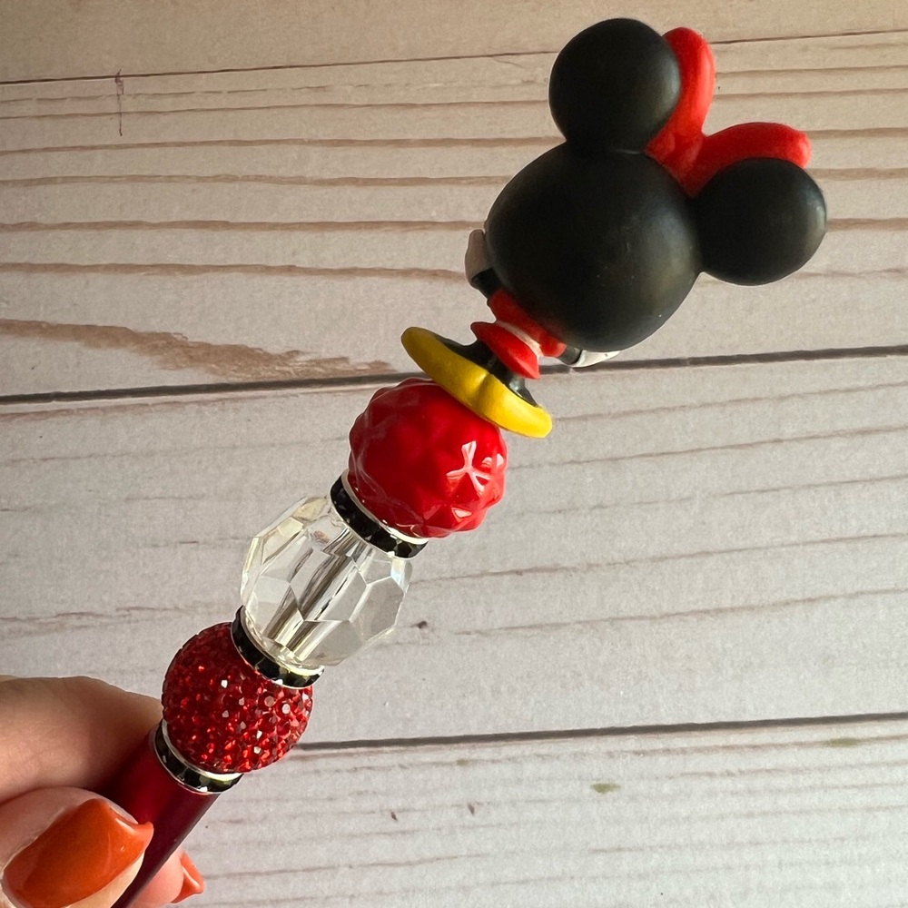 Disney Doorables “Minnie Mouse” Beaded Pen - Picture 6 of 10